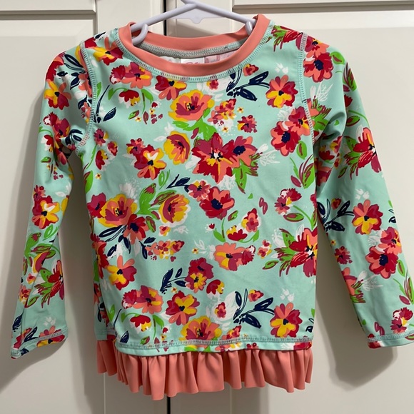 Rufflebutts Rash Guard Tankini - Picture 1 of 5